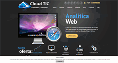 Desktop Screenshot of cloud-tic.com